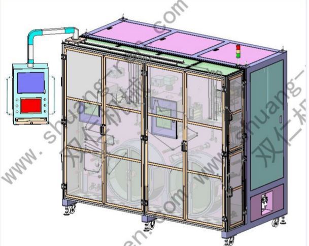 電池極片(pian)自動清洗(xǐ)機（極片清(qing)洗機）